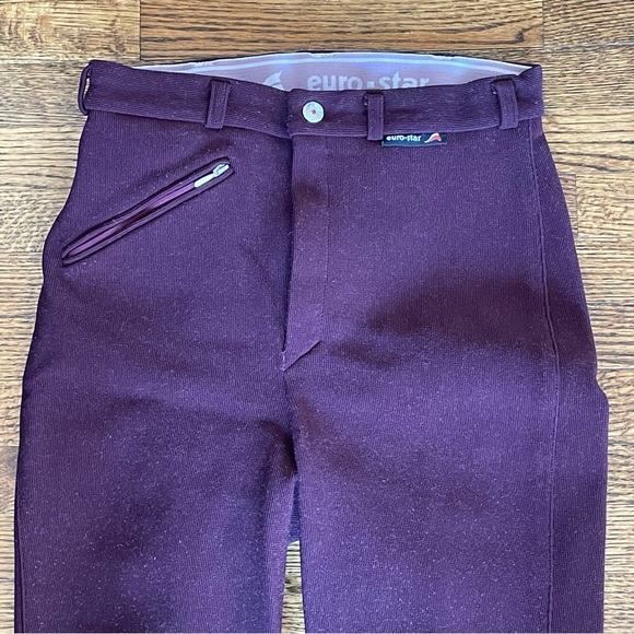 EuroStar brand riding breeches - size XXS - purple - Picture 3 of 10